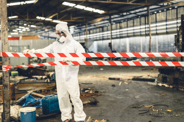 Professional Infectious Disease Decontamination technician working in Smyrna, TN